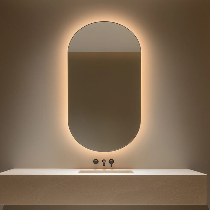 Badkamerspiegel Ovaal